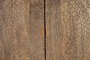 Giner Y Colomer Armario Madera de Mango y Metal Nogal Oscuro 143x100x40 cm